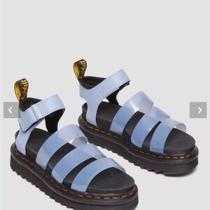 Dr. Martens Blaire Jelly Glitter Platform Strap Sandals